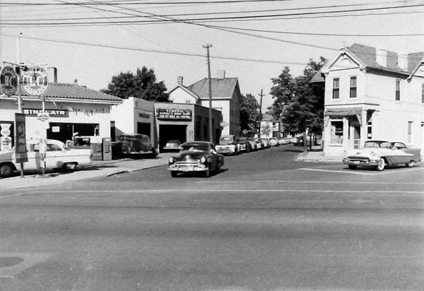 Sinclair Gas, Wayne Avenue 1957